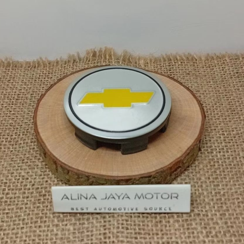 Dop roda tutup velg mobil Chevrolet, Spin diameter 5,5 cm