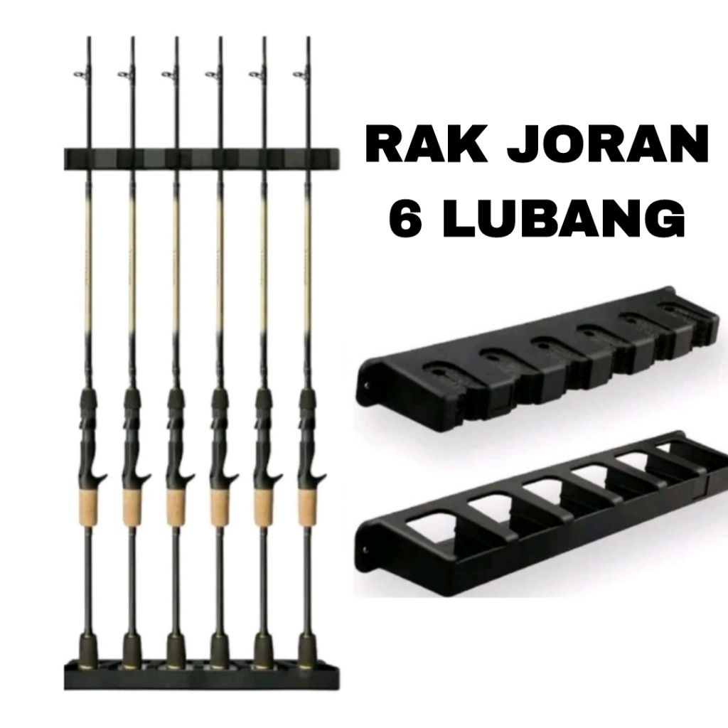 rak joran 6 lubang rak joran dinding 6 lubang rak dinding joran 6lot