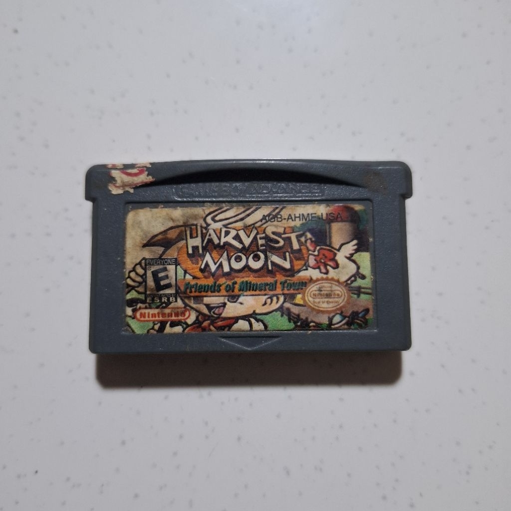 Kaset Gameboy Advance Harvest Moon Second