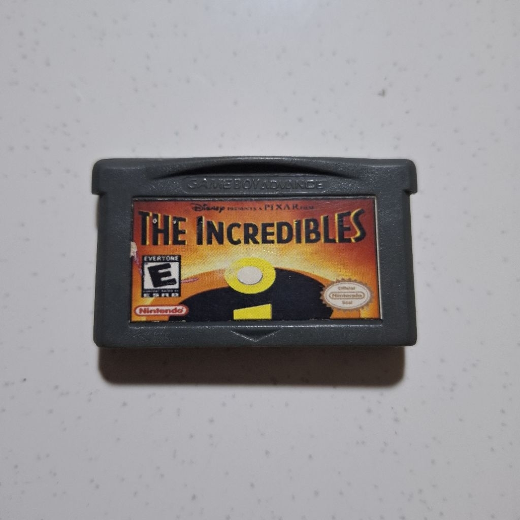 Kaset Gameboy Advance The Incredibles Second