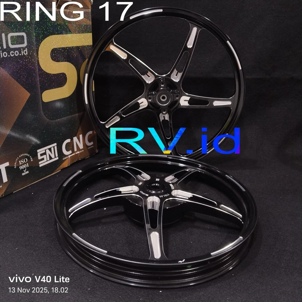 VELG AXIO RACING BINTANG LAUT 140x17 160x17 BEAT SCOOPY GENIO SPACY VARIO 110 VARIO 125 VARIO 150 MI