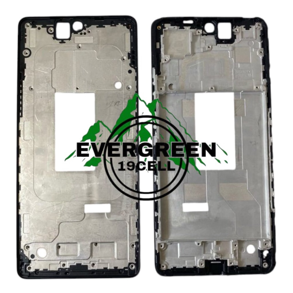 FRAME LCD P0C0 X5 PRO ( hitam ) DUDUKAN TATAKAN TULANG TENGAH LCD P0C0 X5PRO
