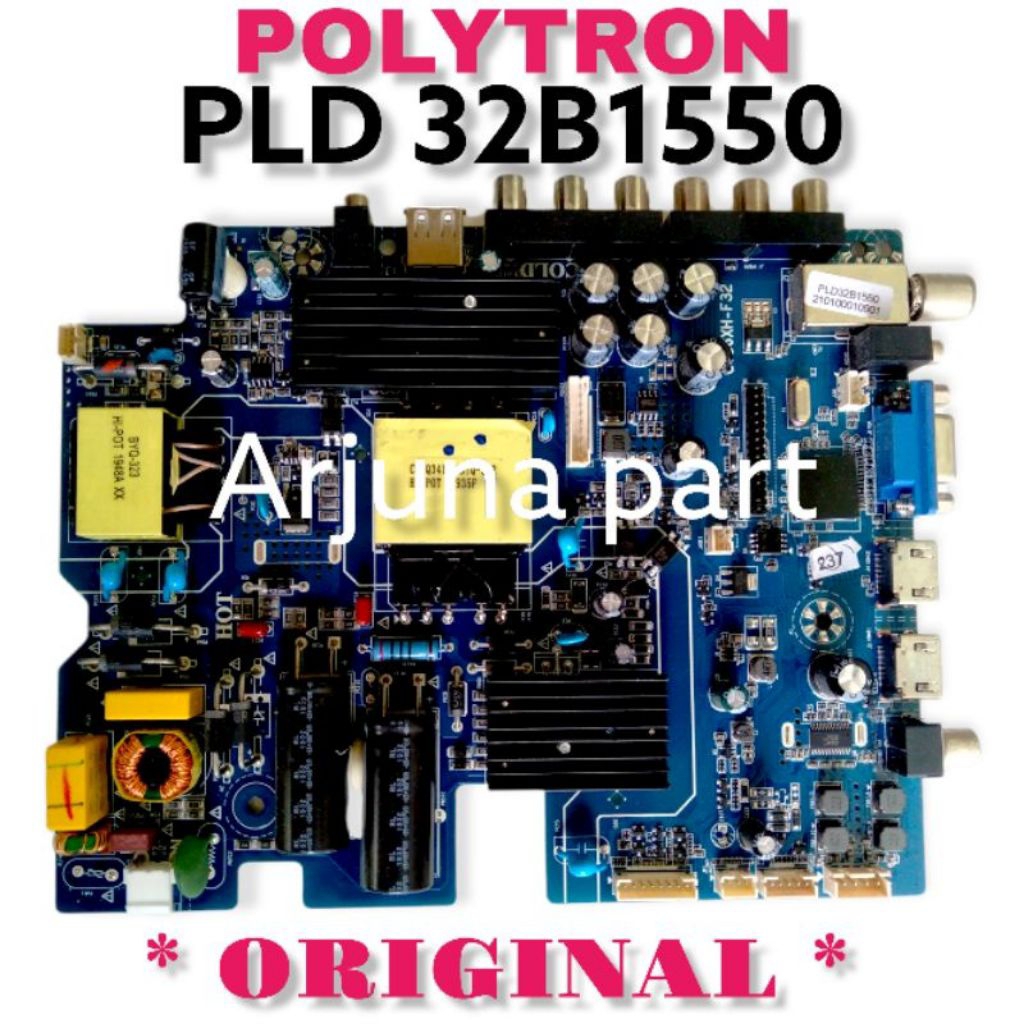 MB TV POLYTRON PLD32B1550 / MAINBOARD TV POLYTRON PLD32B1550 / MESIN TV POLYTRON PLD32B1550 / MODUL 