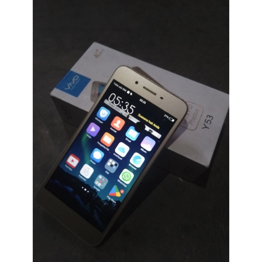 hp minus Vivo y53 ram2/16( baca deskripsi)