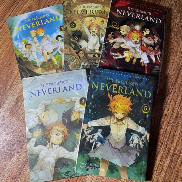 The Promised Neverland vol 1-5