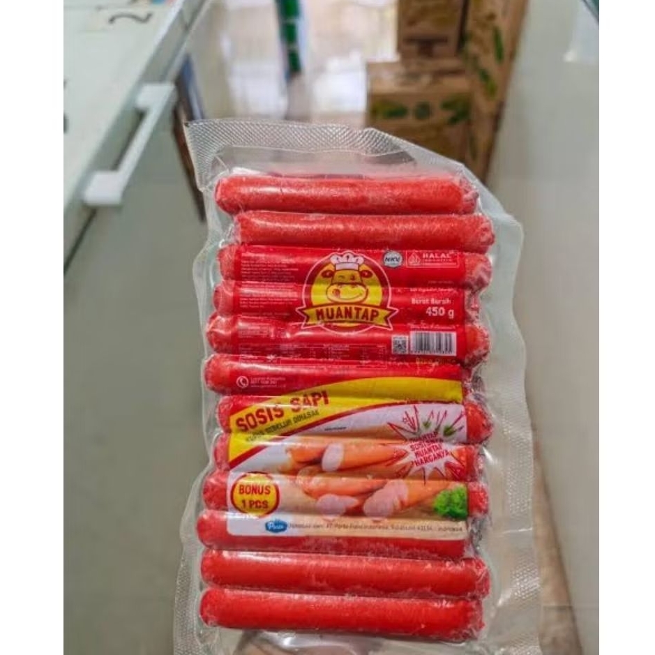 Muantap Sosis Sapi Enak Isi 25PCS Murah Isi banyak (BISA COD)