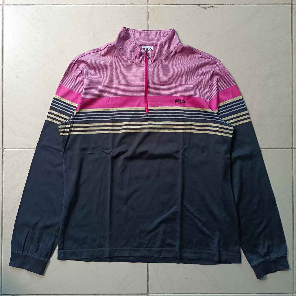 Tracktop Fila Two Tone Wanita Second Original
