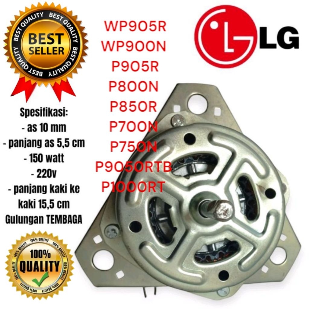 DINAMO WASH LG WP700N PENCUCI MESIN CUCI LG 2 TABUNG
