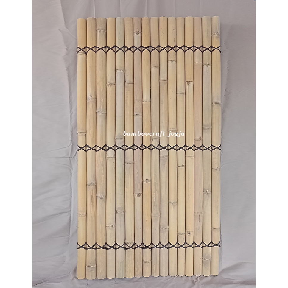 pagar bambu belah apus 90 x180 cm