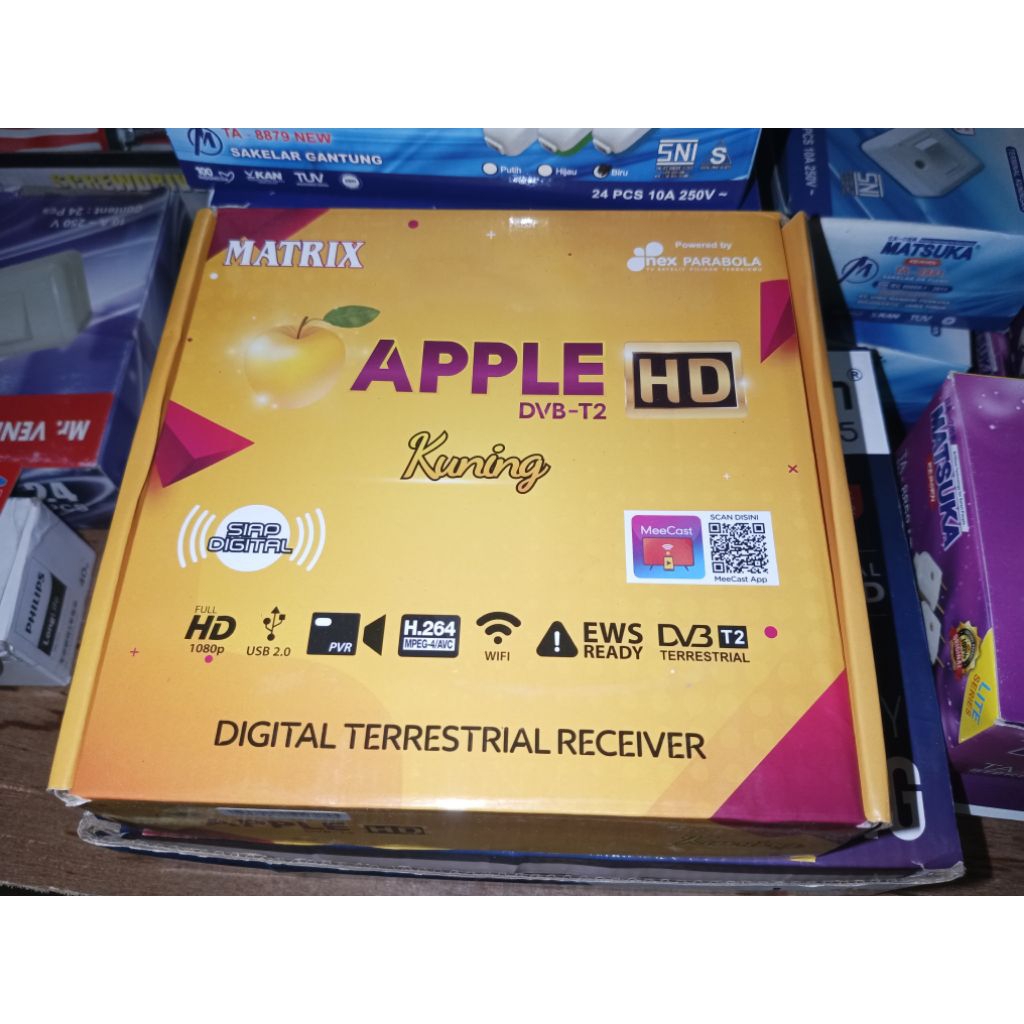 stb MATRIX SET TOP BOX kuning