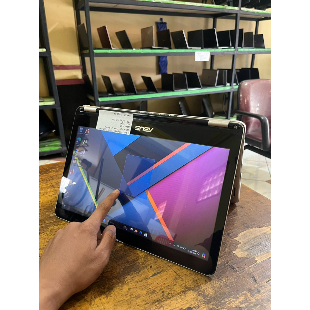 Laptop Touchscreen Asus Vivobook Flip TP301UA Core i5 Ram 12gb Layar sentuh dan bisa dilipat