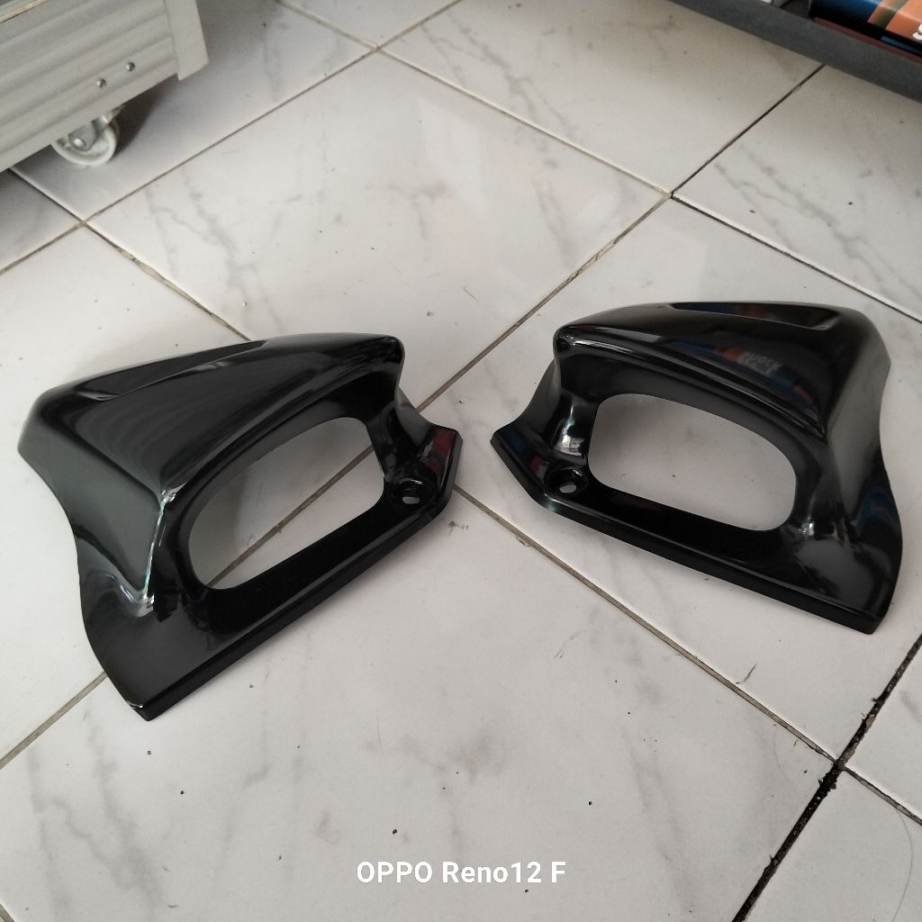 TERLARISSSS COVER TANGKI TIGER 2000 SAYAP TANGKI HONDA TIGER OLD TIGER LAWAS TILAS WARNA HITAM GLOSS