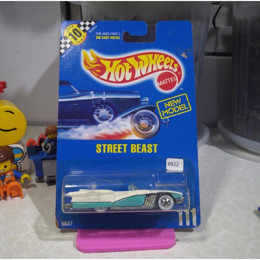 Hot Wheels 1990 Blue Card Street Beast