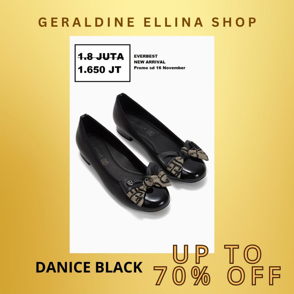 Sepatu everbest Wanita perempuan cewe cewek EVERBEST ORIGINAL 100% SERI DANICE