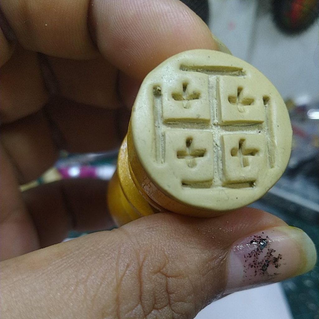 Jerusalem cross Stempel / Cap Lilin Segel Surat / Undangan / Seal / Sealing Wax Stamp / marking seal