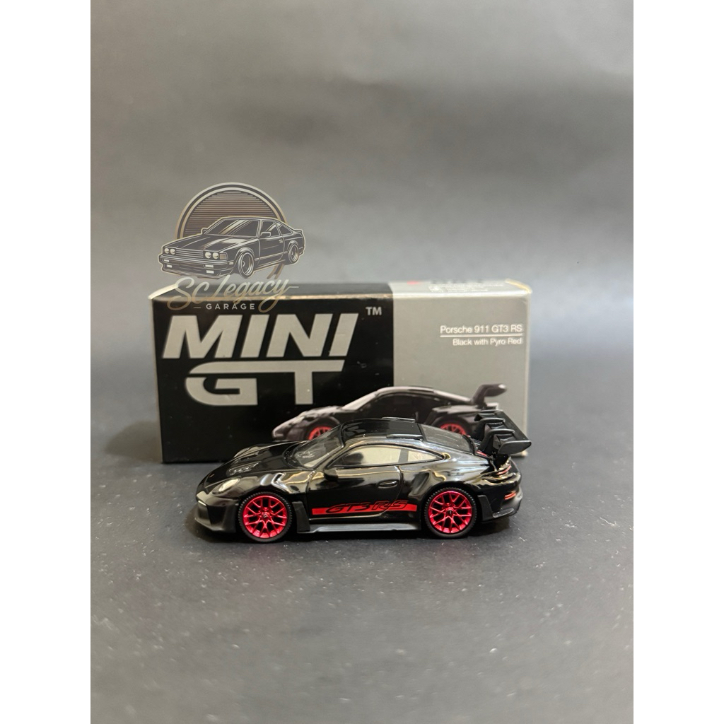 Mini GT Porsche GT3 RS BLACK UNSEALED