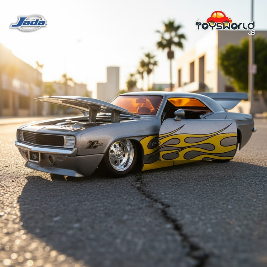 Jada 20th Chevy Camaro 1969 Scale 1/24 - Mainan Anak