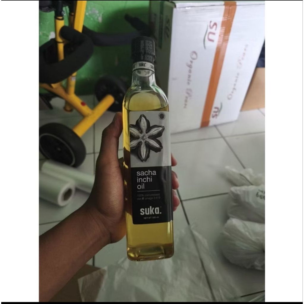 suka Sacha inchi oil minyak Sacha inchi asli 500 ml