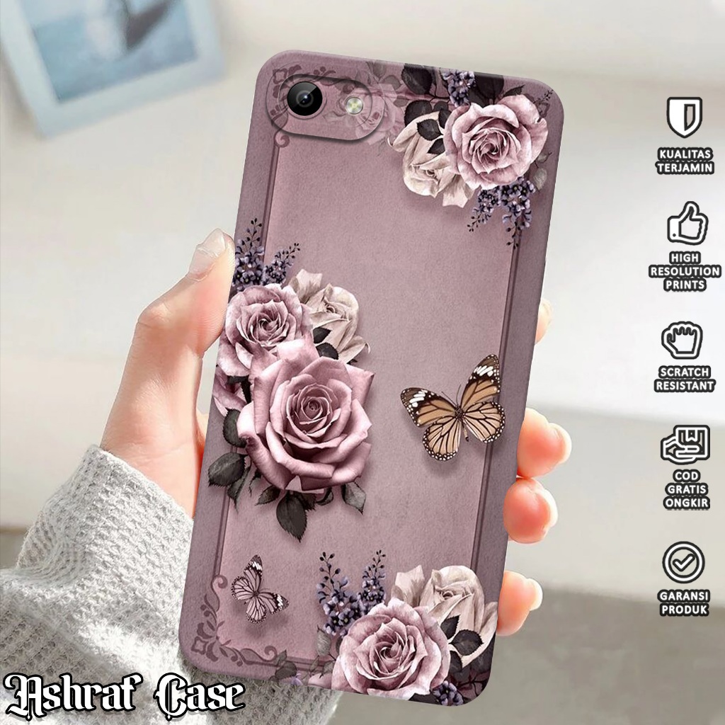 Softcase Premium For Vivo 1808 [ AM08 ] - Case Terbaru - Silicon Cassing Hp Wanita / Pria - Softcase