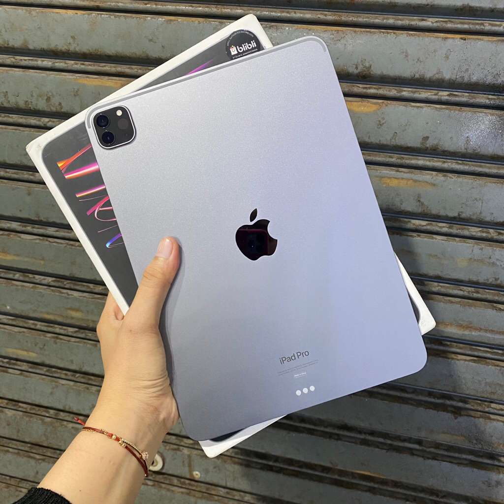 Ipad Pro M2 128gb ibox second bekas pakai normal fullset ori