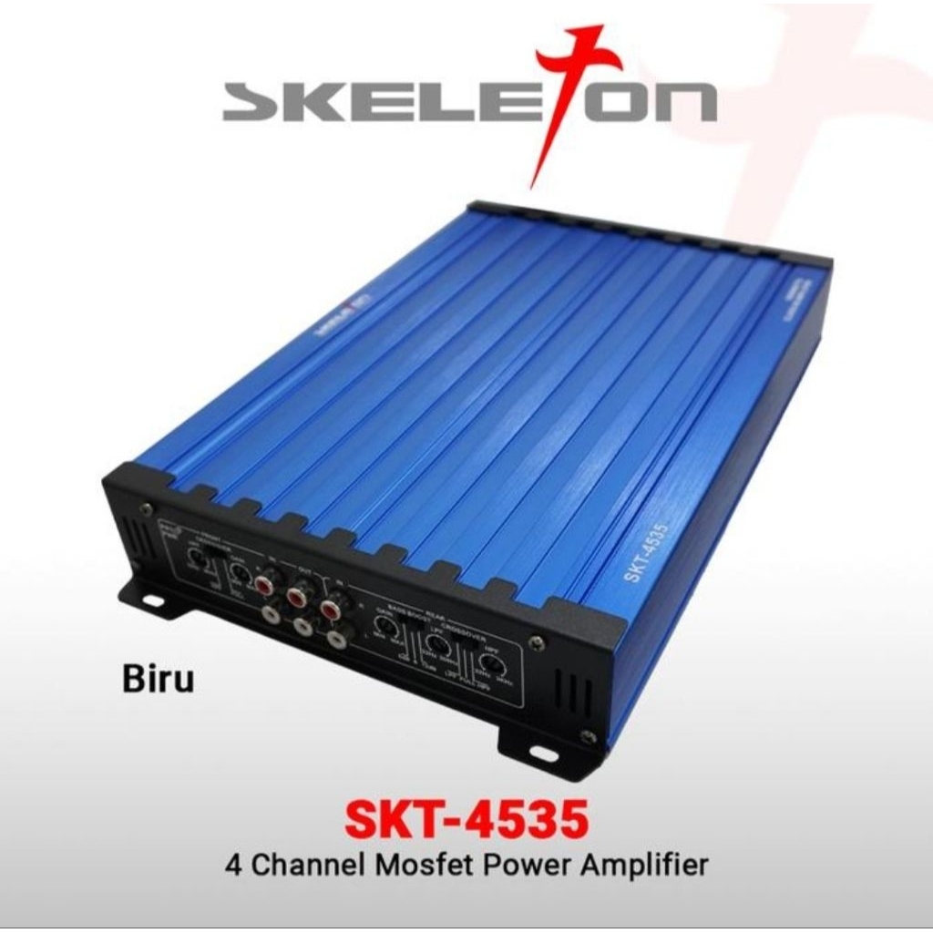 Power Amplifier 4 Channel Audio Mobil Skeleton
