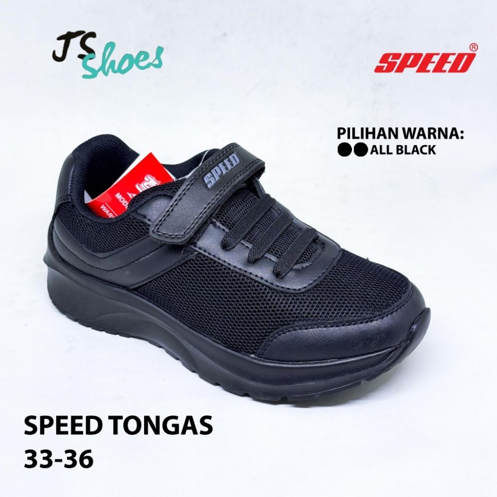 SPEED PY TONGAS - SEPATU SNEAKERS SEPATU SEKOLAH TALI KRETEK ANAK MERK SPEED ORIGINAL
