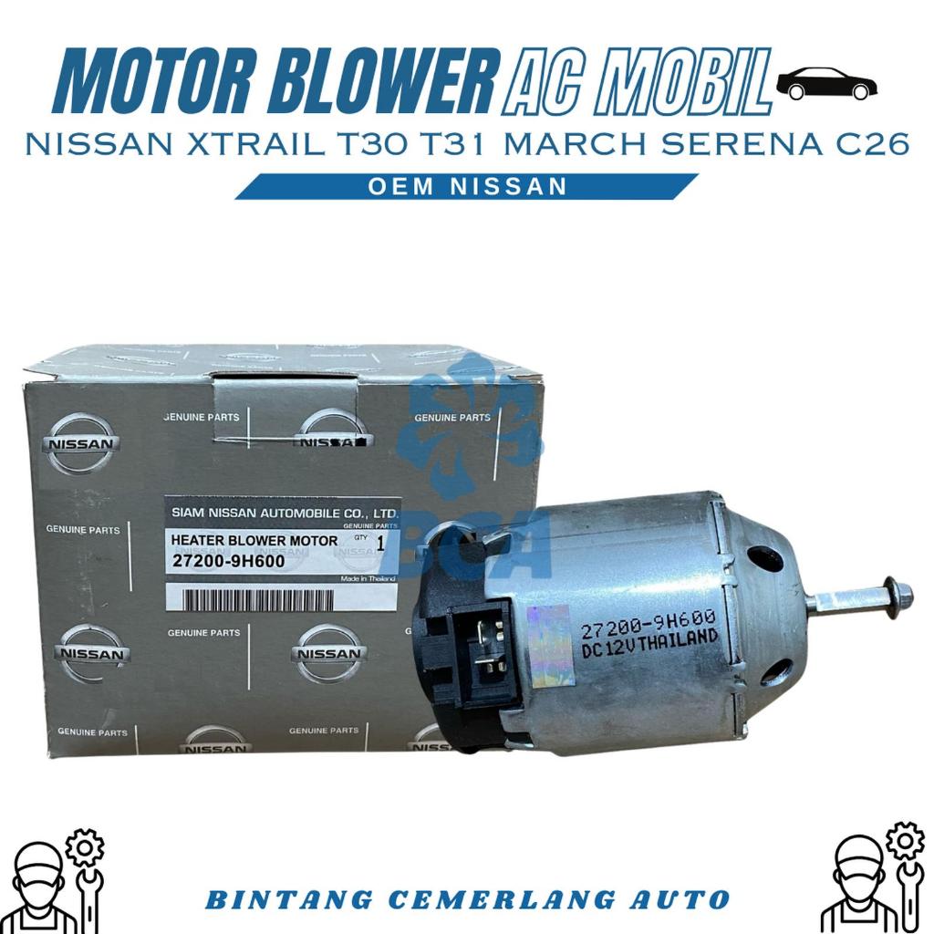 MOTOR BLOWER Fan Kipas Angin AC Mobil Nissan X-Trail Xtrail - T30 T31