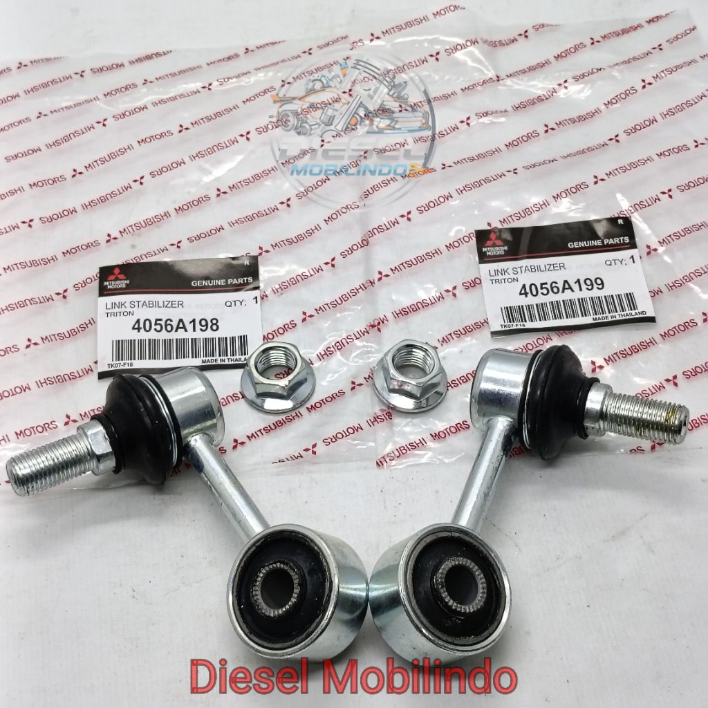 Link Stabilizer stabil set Mitsubishi All New Pajero Sport Dakar 4056A198/4057A199 Asli 1set