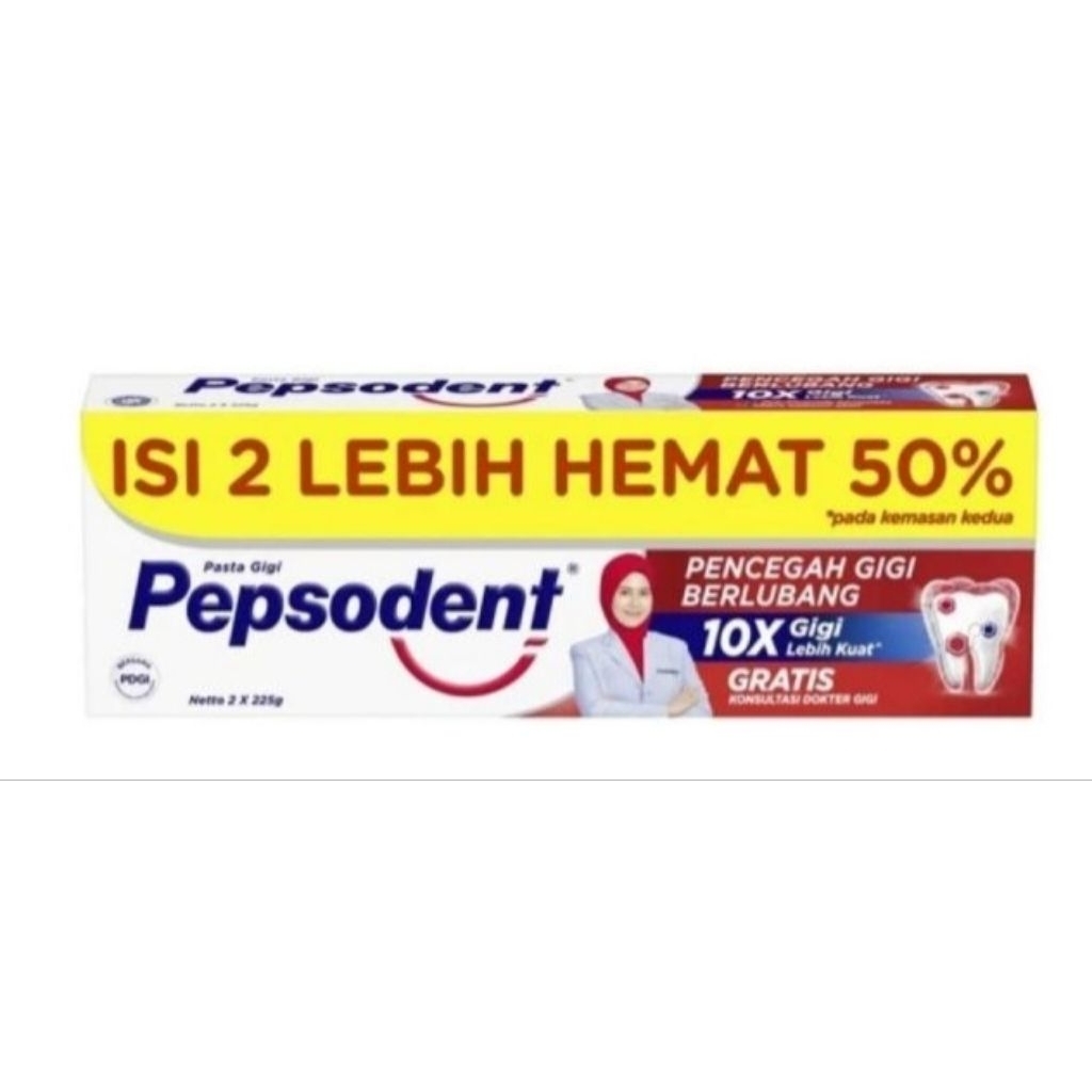 PEPSODENT 225gram + 225gram