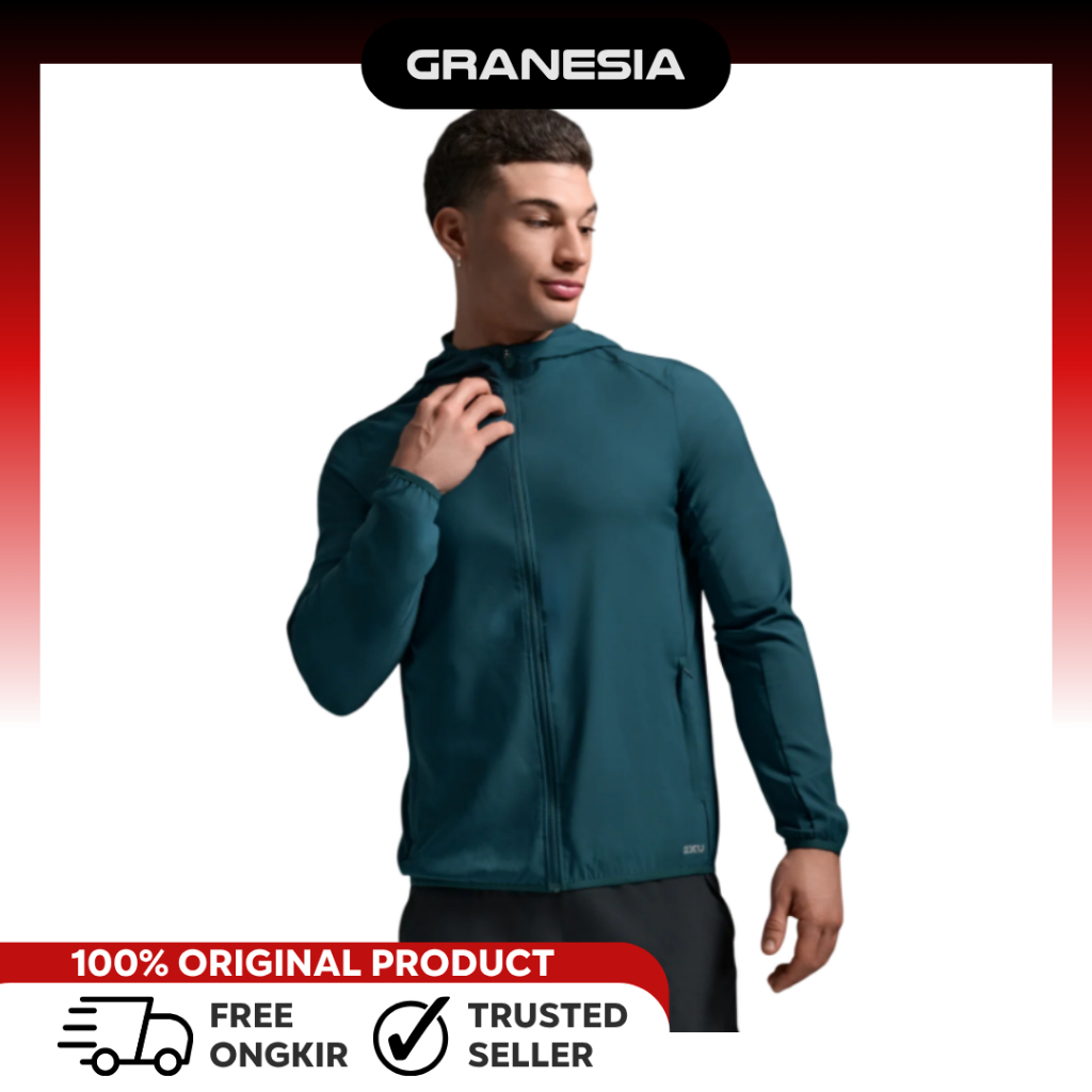 Baju Olahraga Lari Pria 2X U Mens Aero Jacket MR7209ADKM|Men's Running Jacket