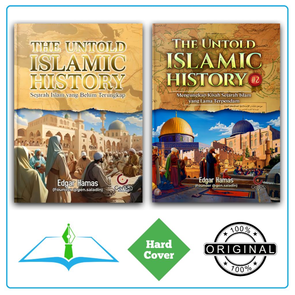 Paket Buku The Untold Islamic History 1 & 2 - Gensa Berilmu