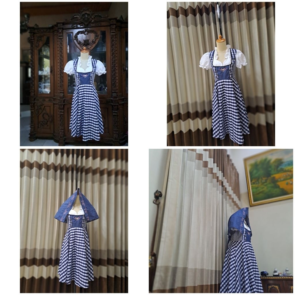 Dress noni vintage megar puffy