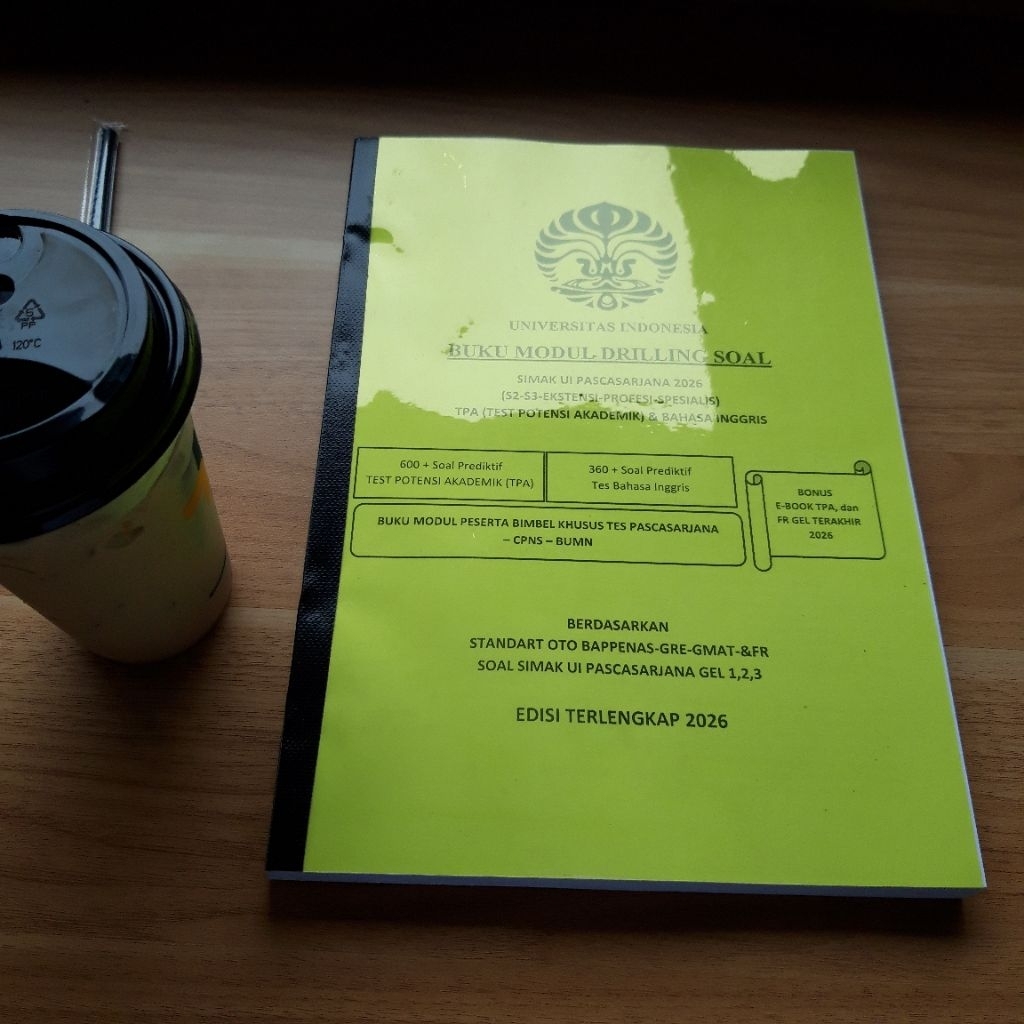 Buku Simak UI TPA Pascasarjana S2 S3