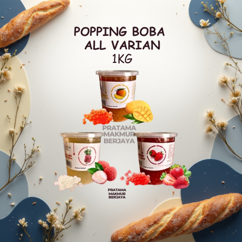 POPPING BOBA ALL VARIAN PAIL 1KG
