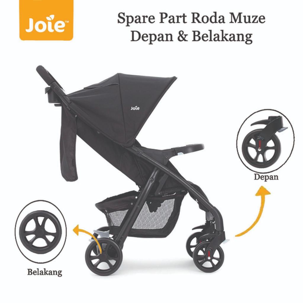 Joie Roda Stroller Muze - Roda Depan & Belakang