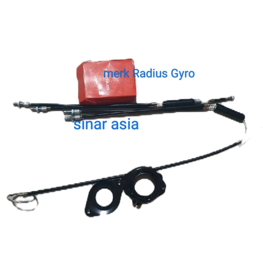 Tali rem rotor sepeda bmx ( depan + belakang) - 1set