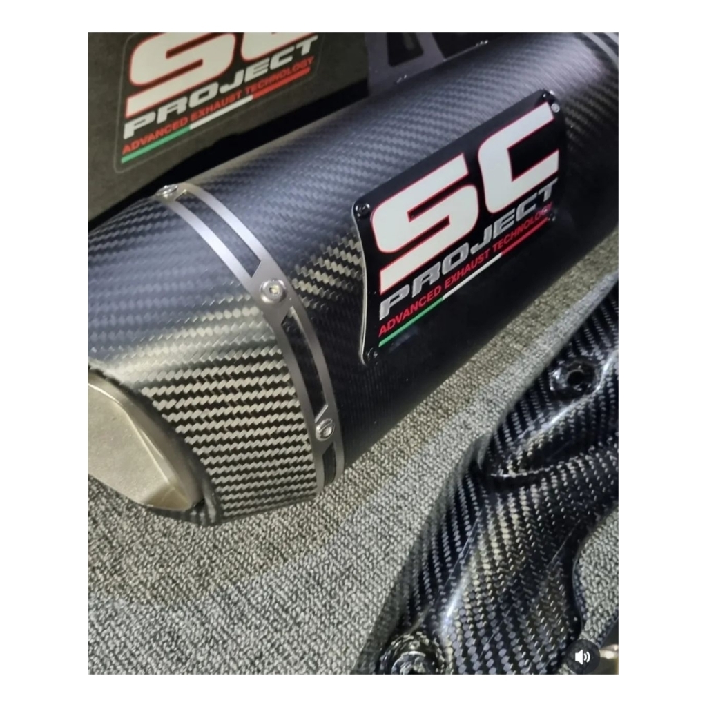 KNALPOT SLIP ON SC PROJECT SC1-R CARBON Z900