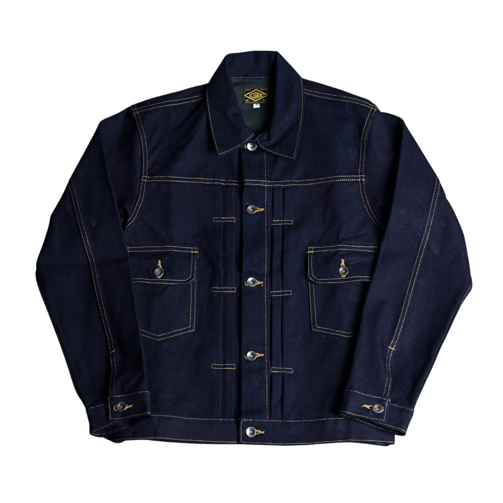 Ecstatic Supply - Railstone 14oz Sanforized Type II Jacket - Denim Jacket