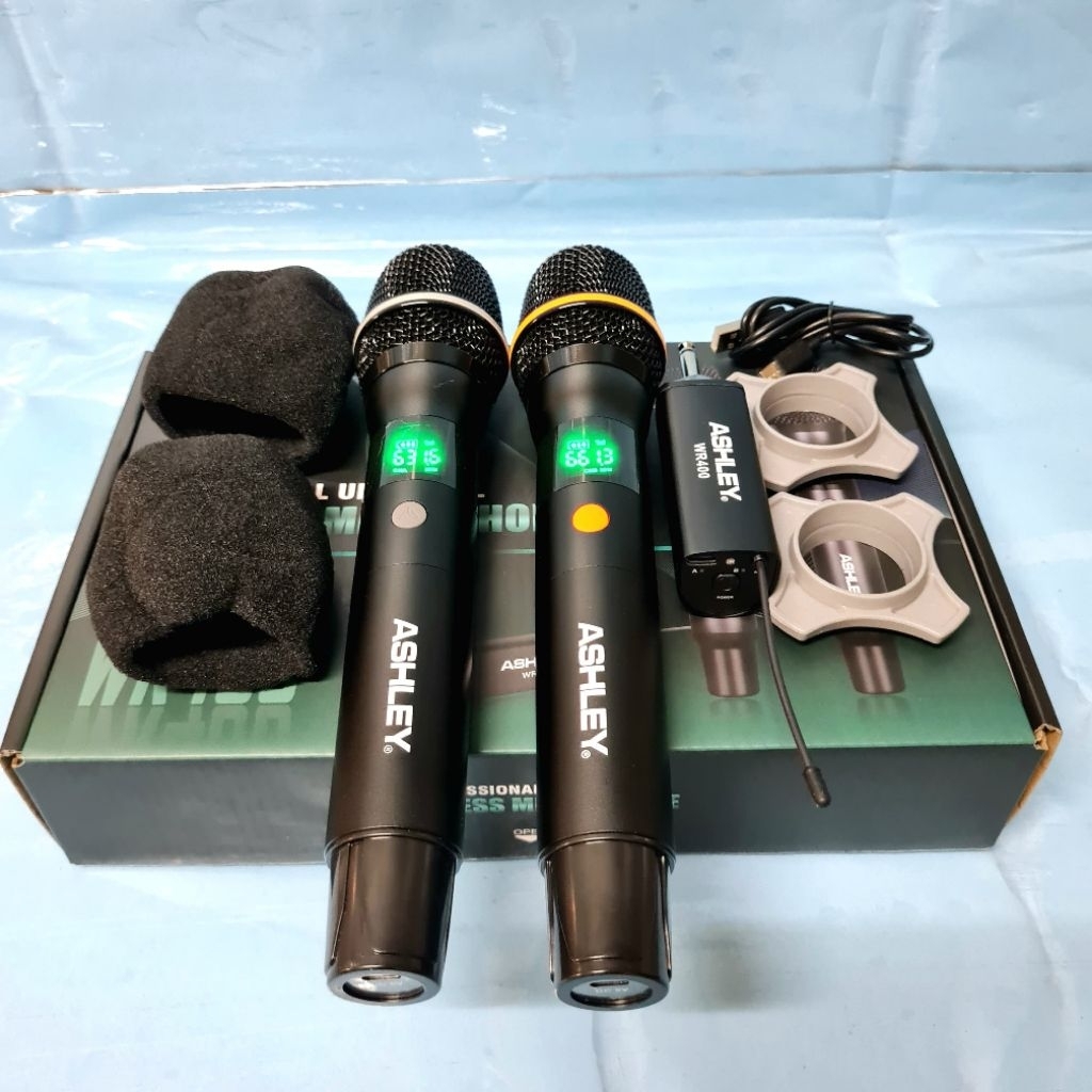 Mic Wireless Ashley WR 400 Original