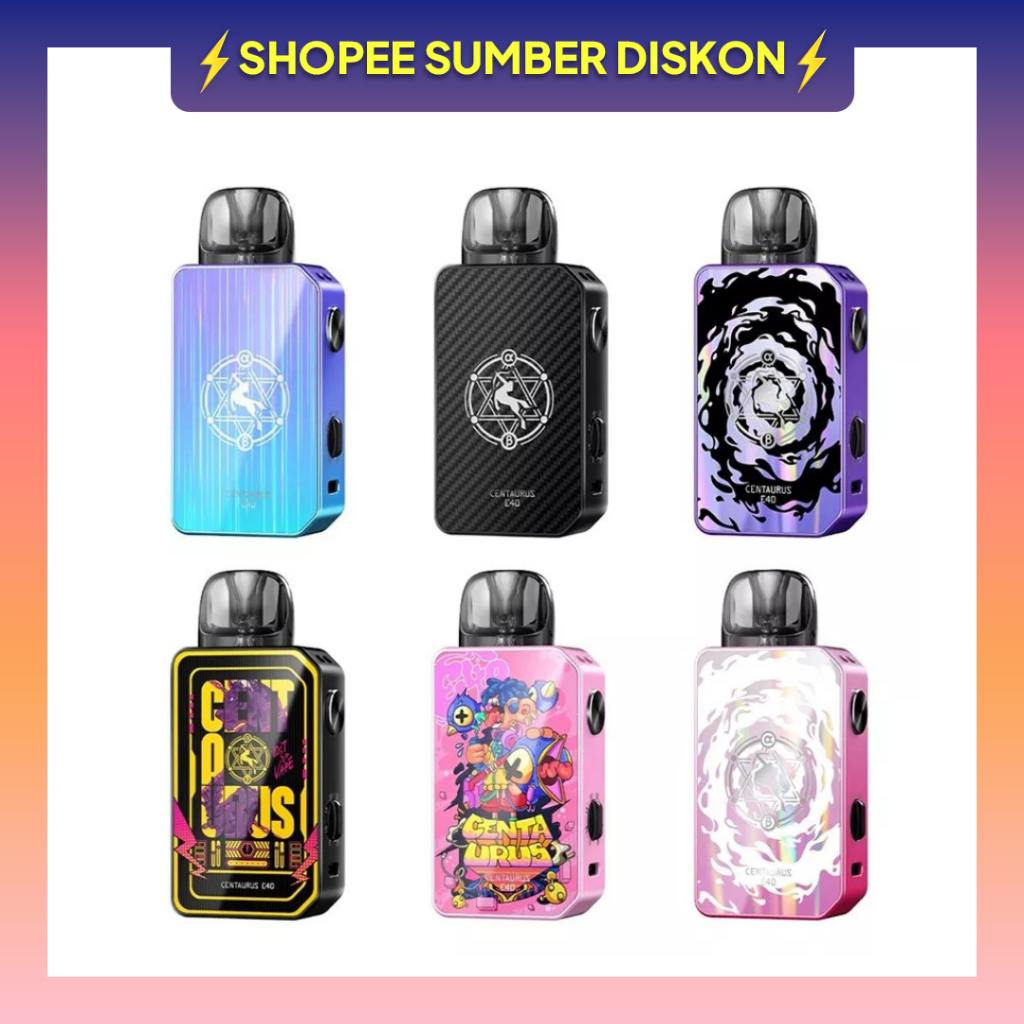 Centaurus E40 1400mAh 40W Pod Kit Device 100% Authentic By Lost Vape