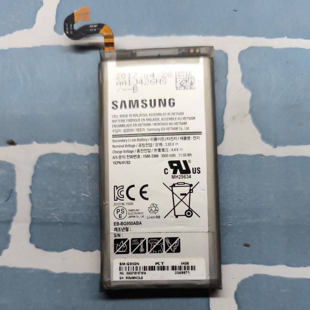 Baterai Samsung S8 G950 Ori