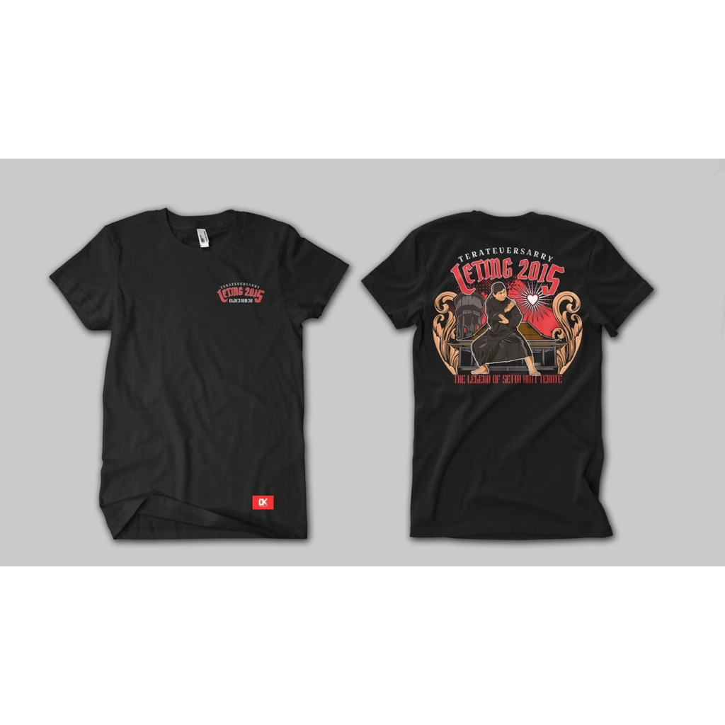 Kaos PSHT leting 2015 terateversarry 10 tahun |  Katun Combed