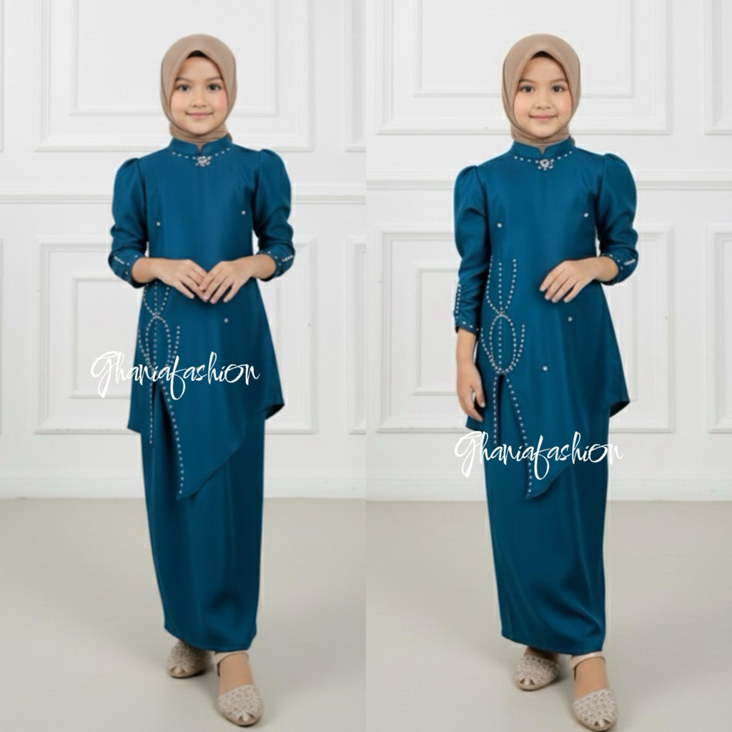 Oneset Kurung Melayu Anak Baju Lebaran Simple 2026