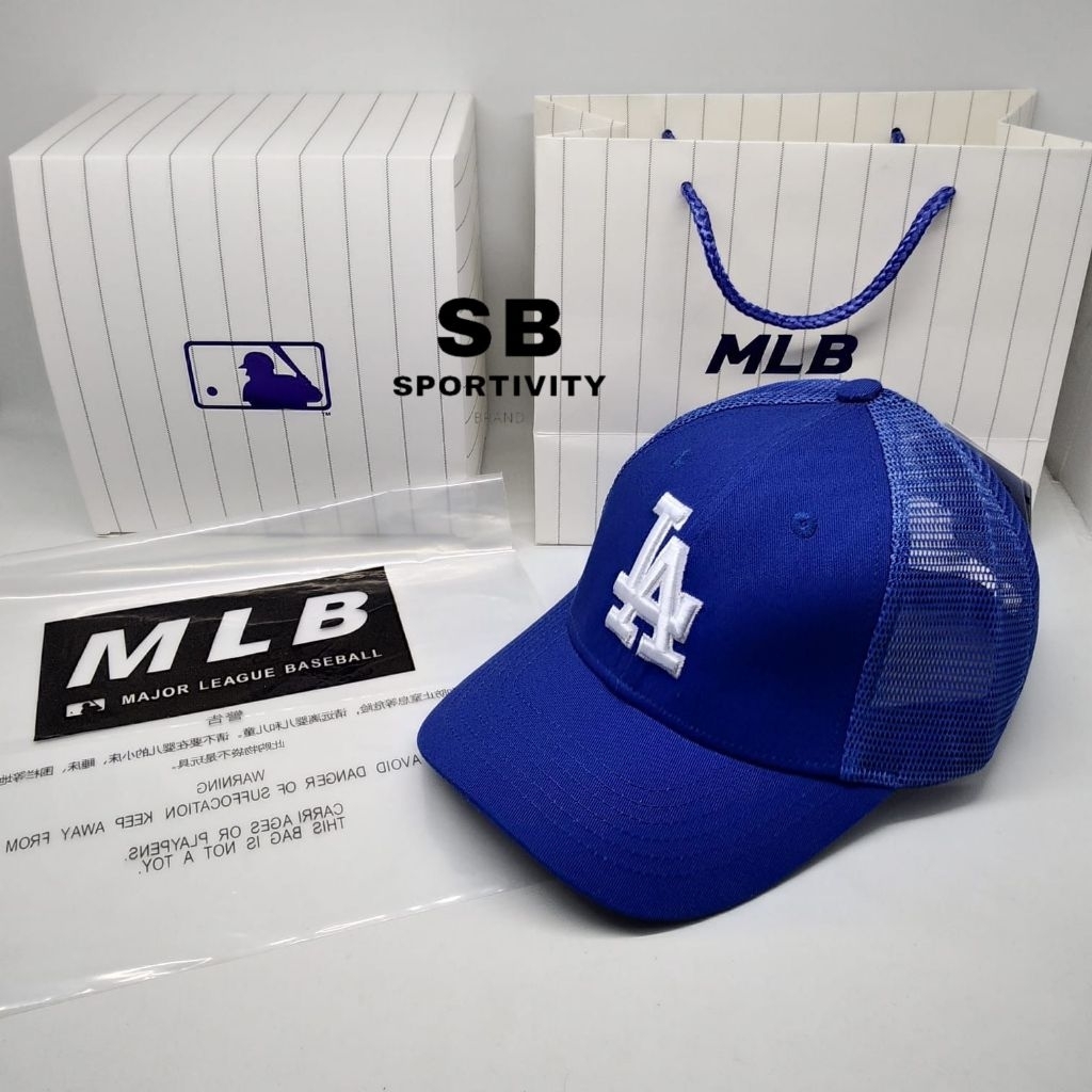 C-820 Topi Trucker MLB LA Blue