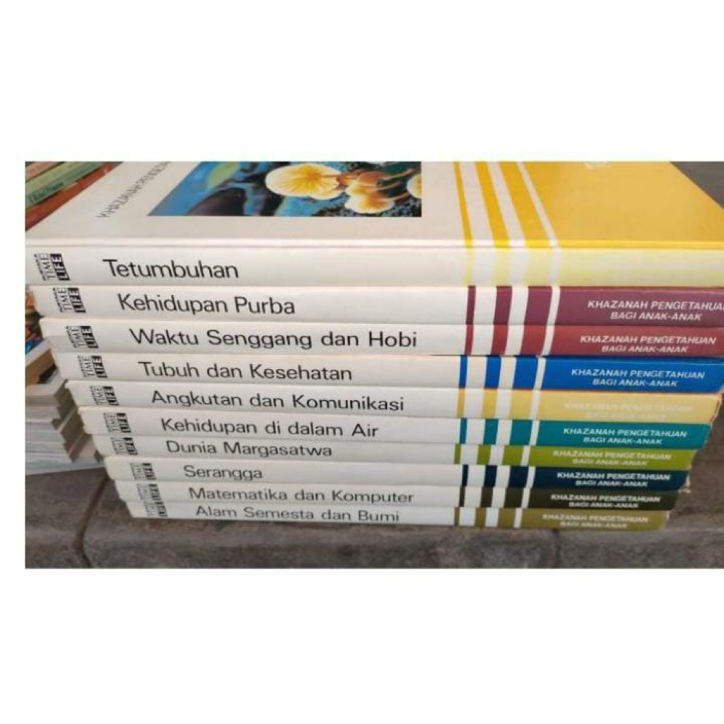1 SET ENSIKLOPEDIA KHAZANAH PENGETAHUAN ANAK ANAK