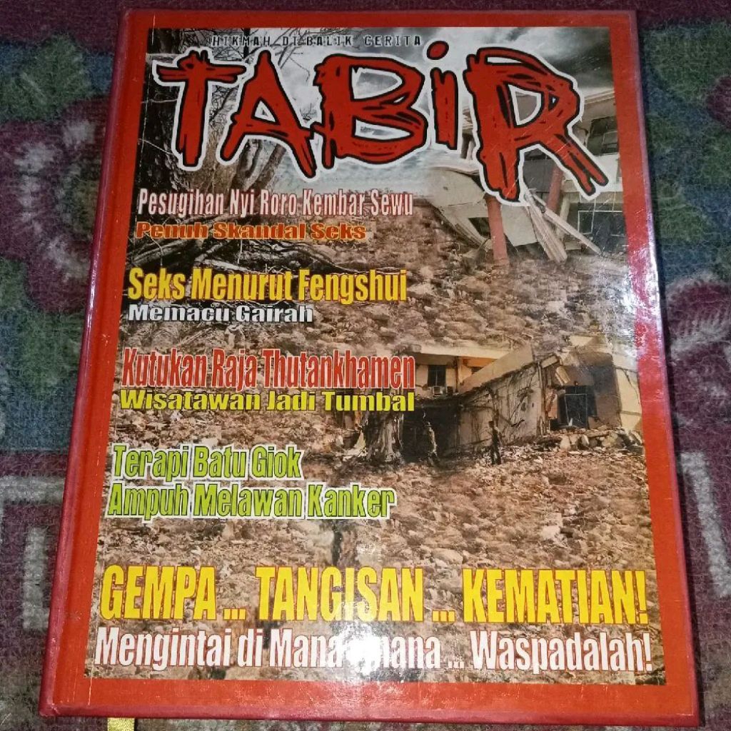Bundel Majalah Misteri Tabir – 5 Edisi Hardcover | Koleksi Lengkap
