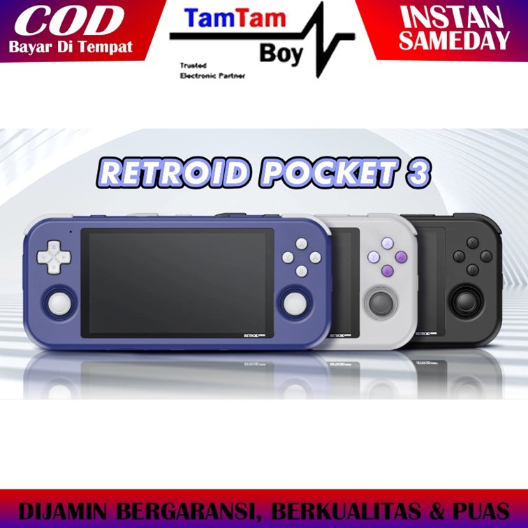 Video Game Console Handhled Portable Retroid Pocket 3 4.7inch 3GB 32GB GameBoy Retro Classic OS Andr