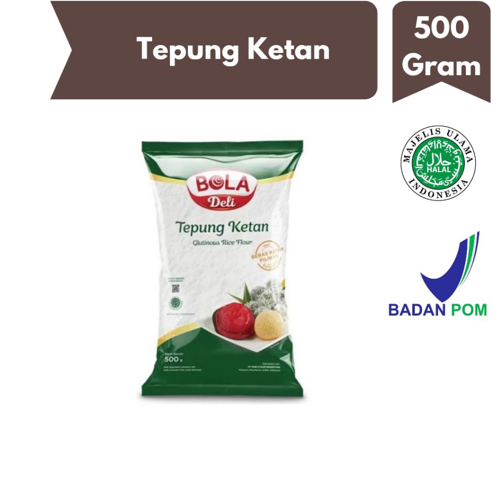 Bola Deli Tepung Ketan Putih 500 Gram
