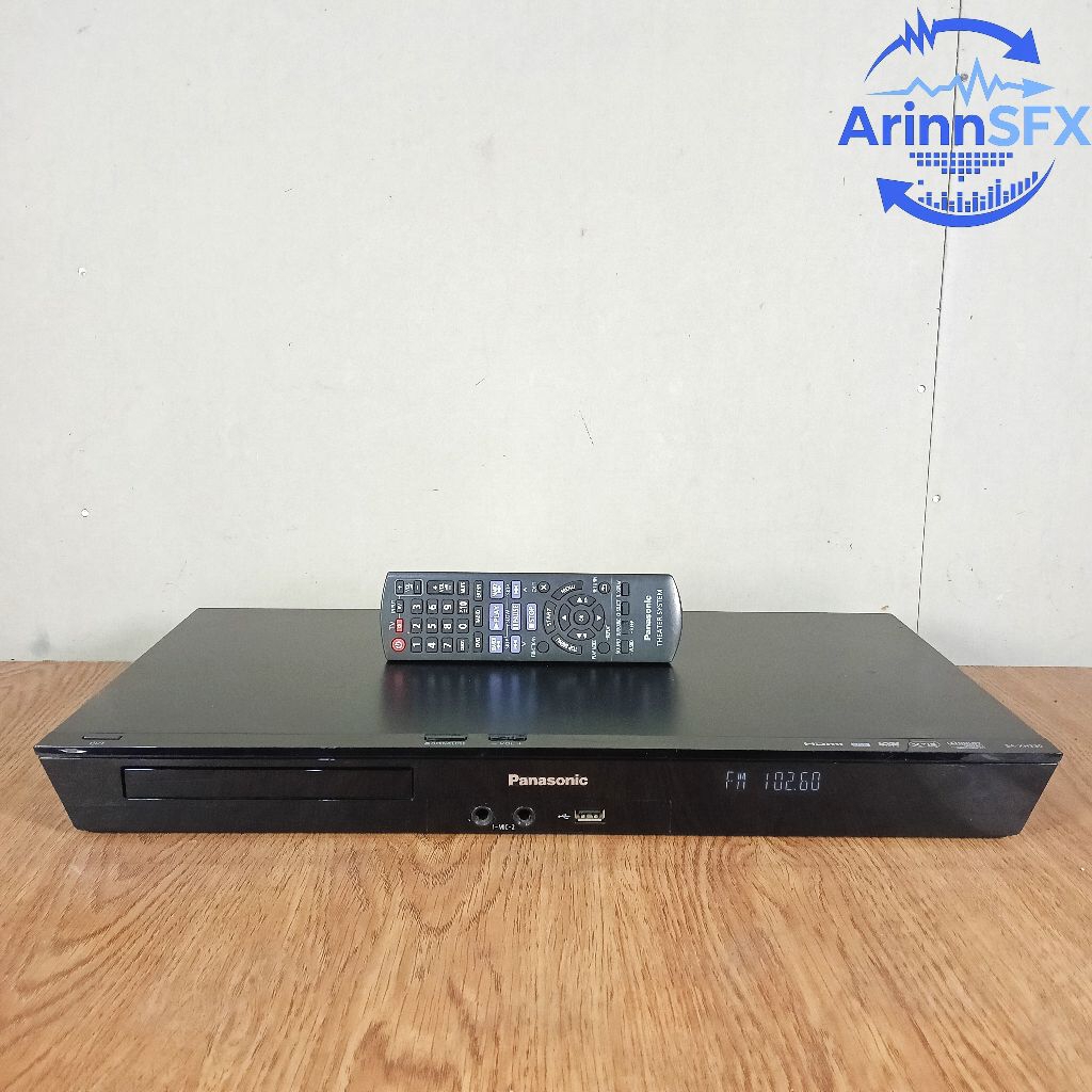 Ampli DVD home theater Panasonic SA-XH330 1000watt bekas normal