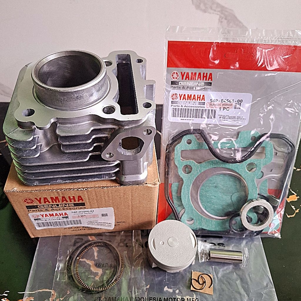 BLOK SEHER+TOP SET YAMAHA MIO J 54P ORI